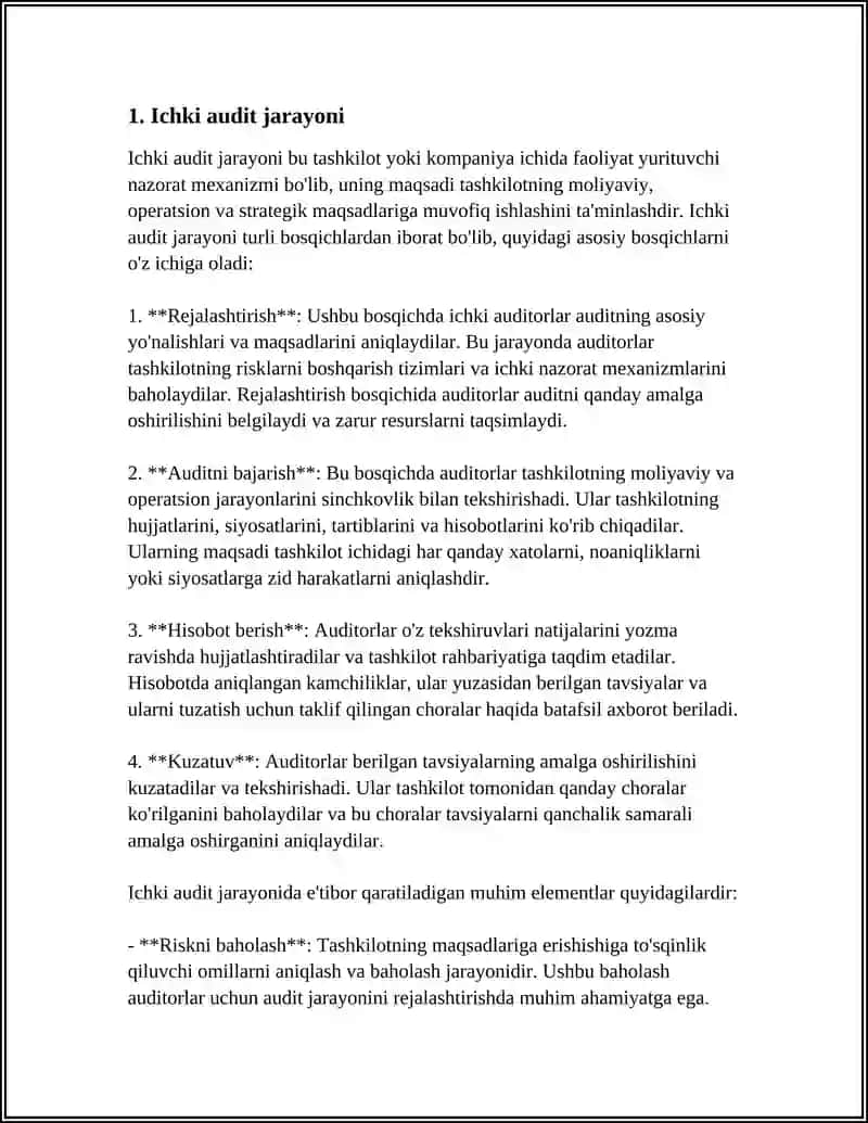 AUDIT 3