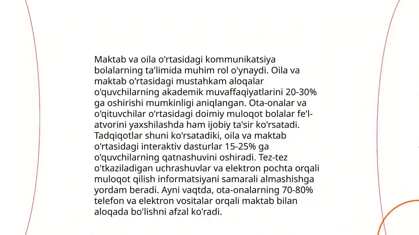 Maktab va oila integratsiyasi 3