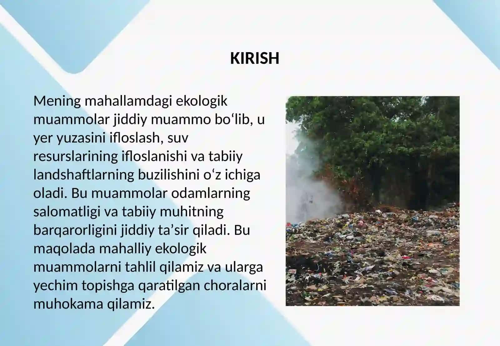 MENING MAHALLAMDAGI EKOLOGIK MUAMMOLAR 3