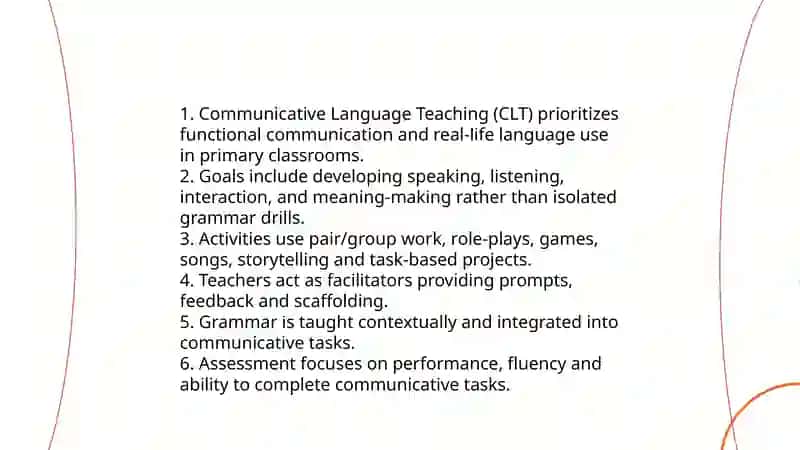 Methods of teaching English language in primary school 3