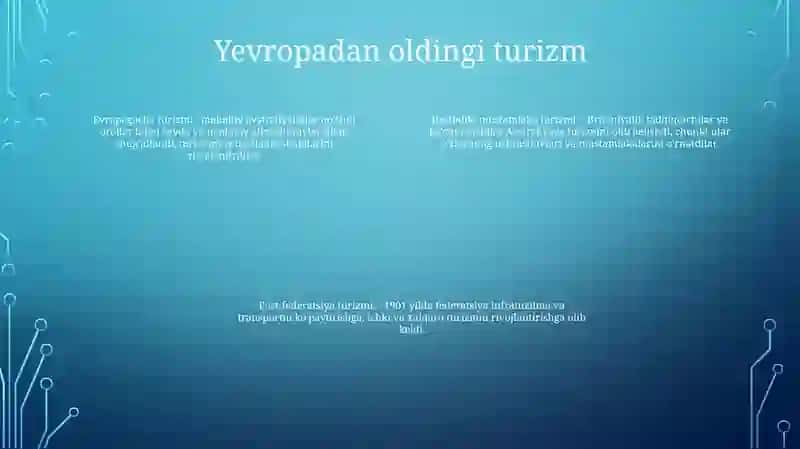 Avstraliyada Turizmning Rivojlanishi 3