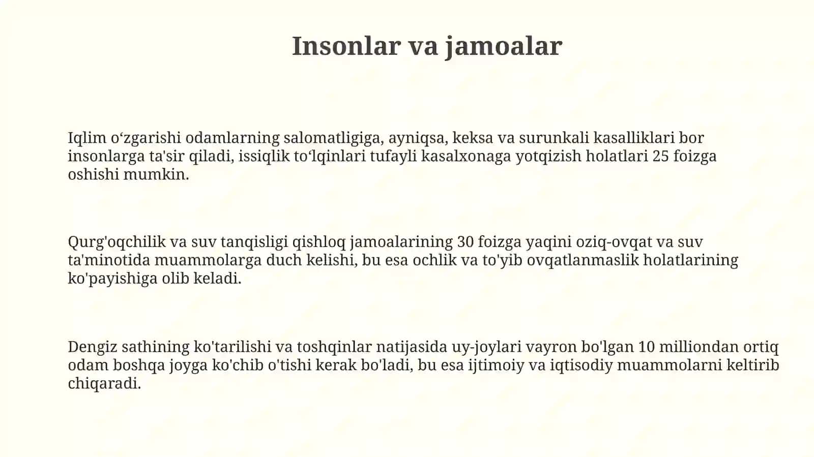 Iqlim oʻzgarishi kimga "qimmatga tushyapti"? 3