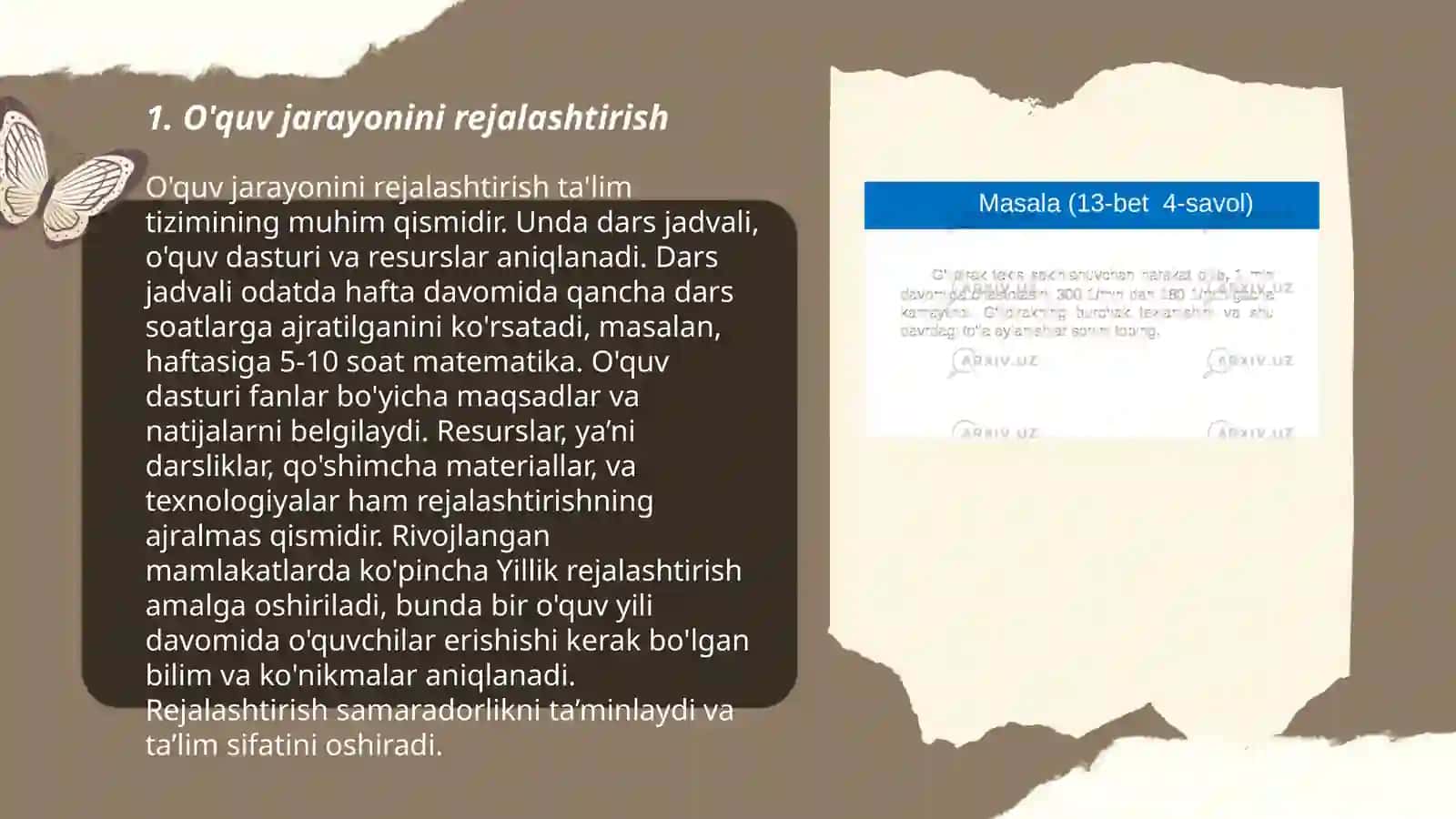 O’qitish metodlari bo’yicha materallar tayyorlash 3