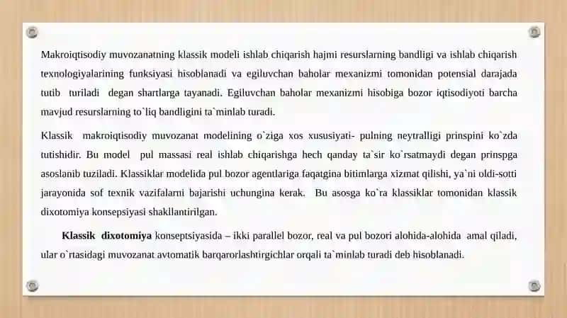 Jon Meynard Keynsning iqtisodiy ta’limotlari 3