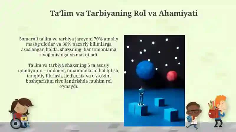 Ta’lim va Tarbiya 3