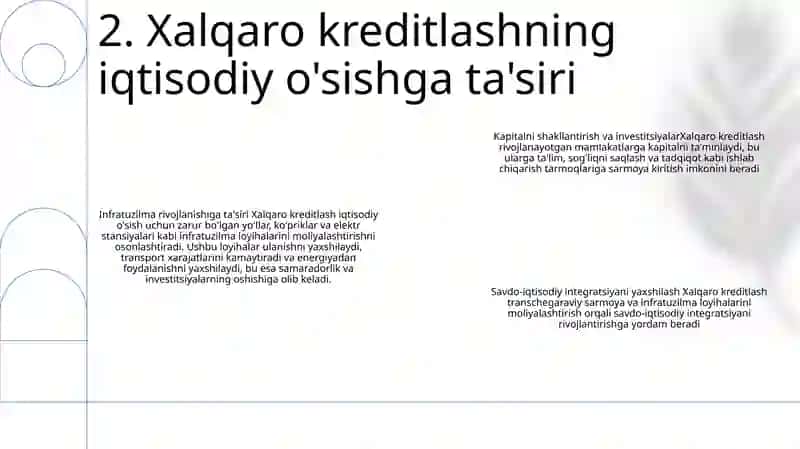 Xalqaro Moliya Va Jahon Taraqqiyotida Uning Roli 3