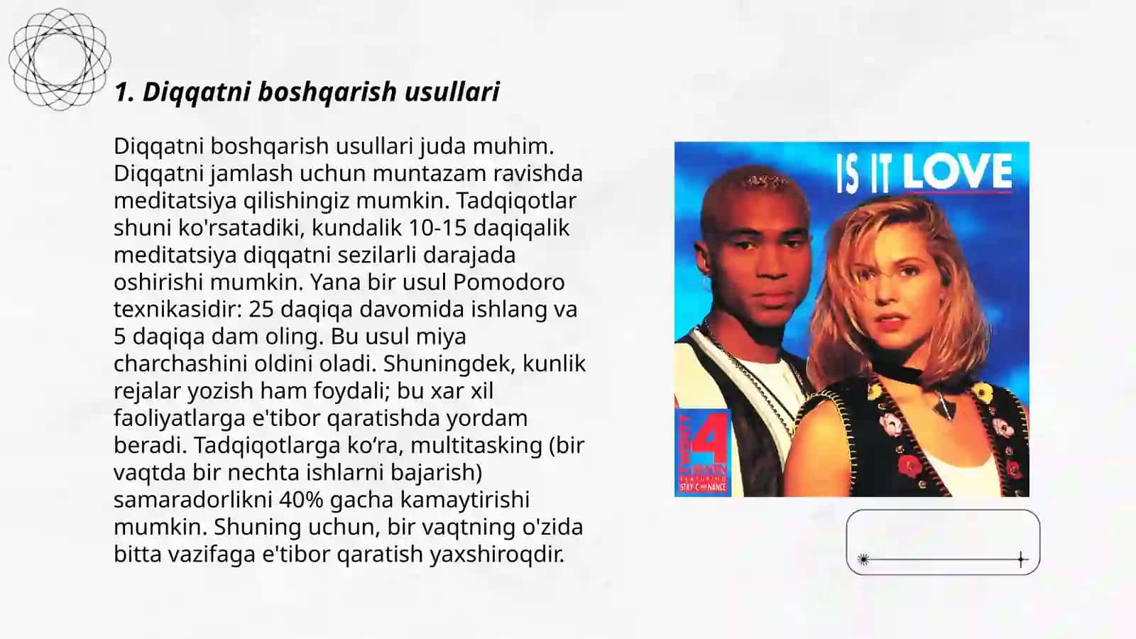 Diqqat va kasb tanlash masalalari 3