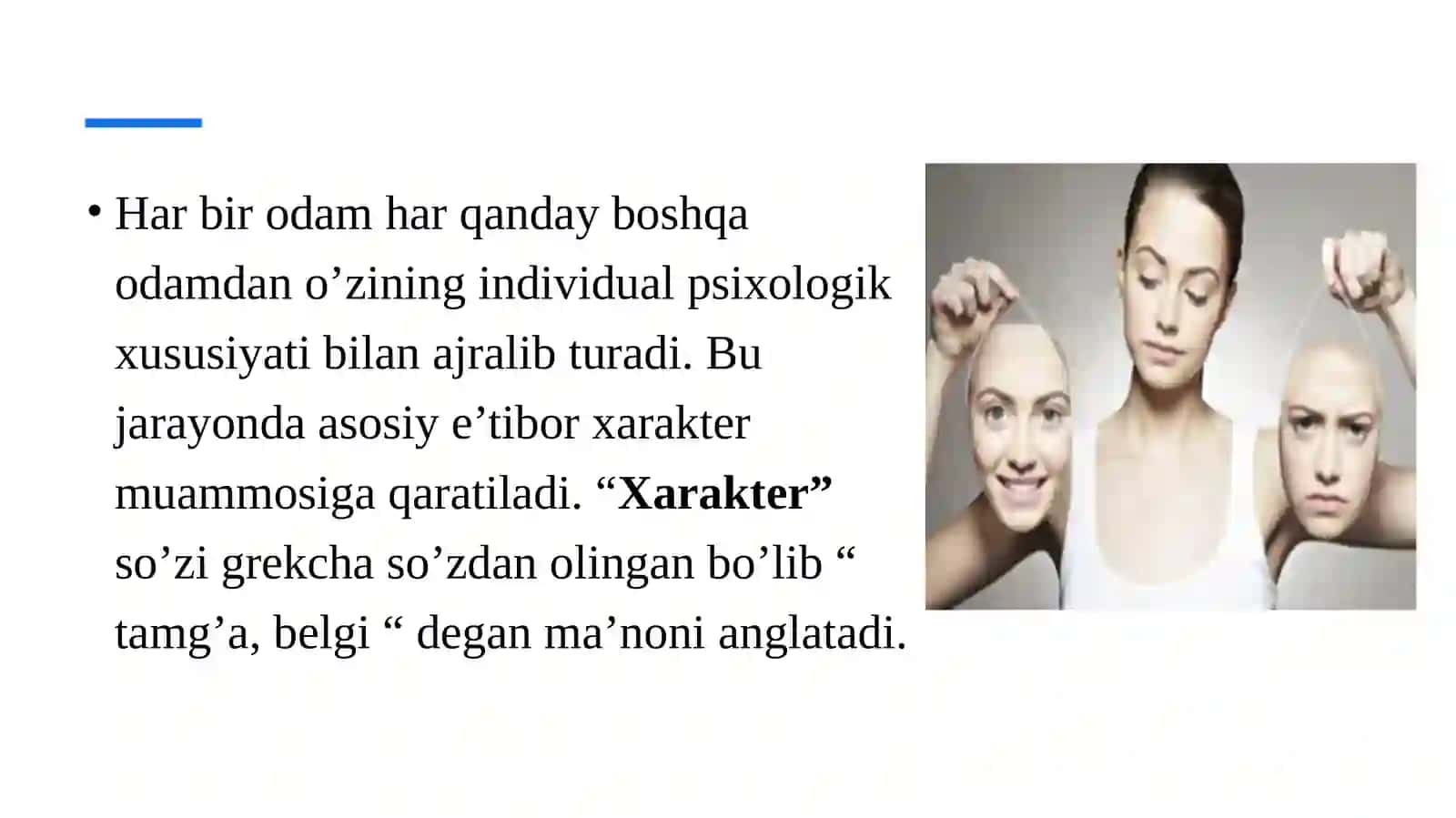 Xarakter haqida tushuncha 3