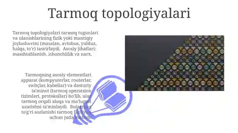 Tarmoq topologiyalari 3