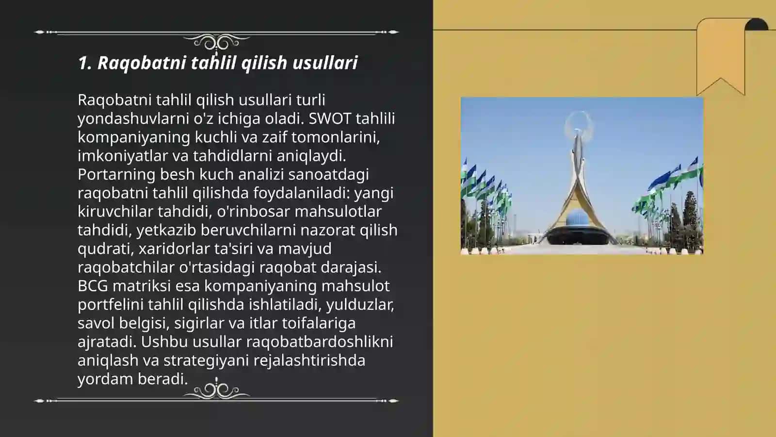 Zamonaviy raqobat strategiyasi 3