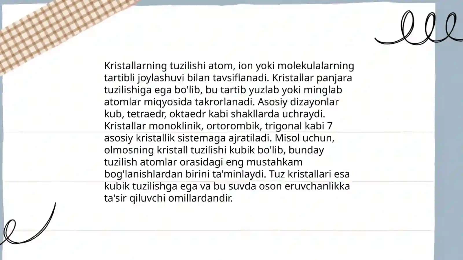 Kristallarning elementar zona nazariyasi 3