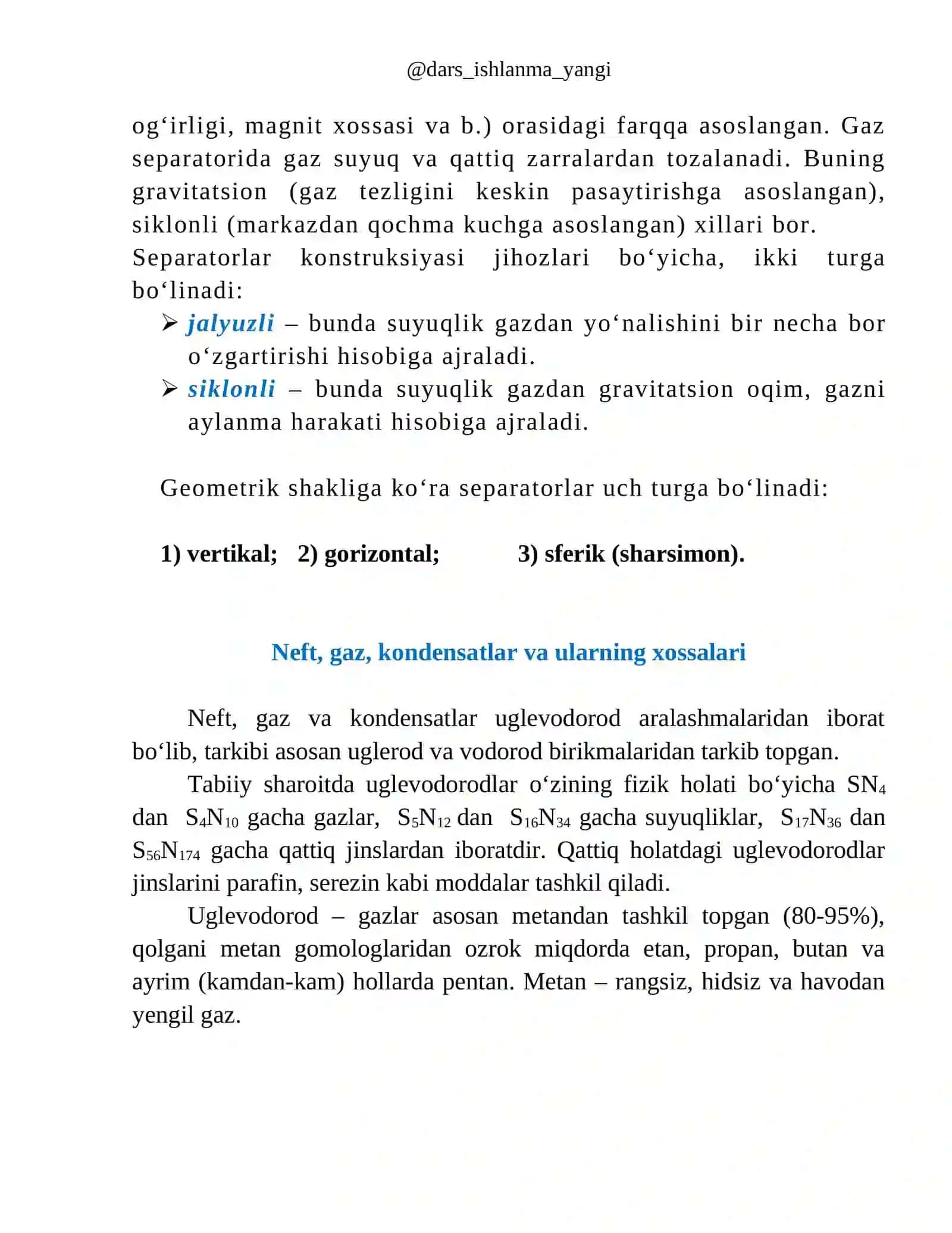 Konlarda gazni yig’ish tizimi 3