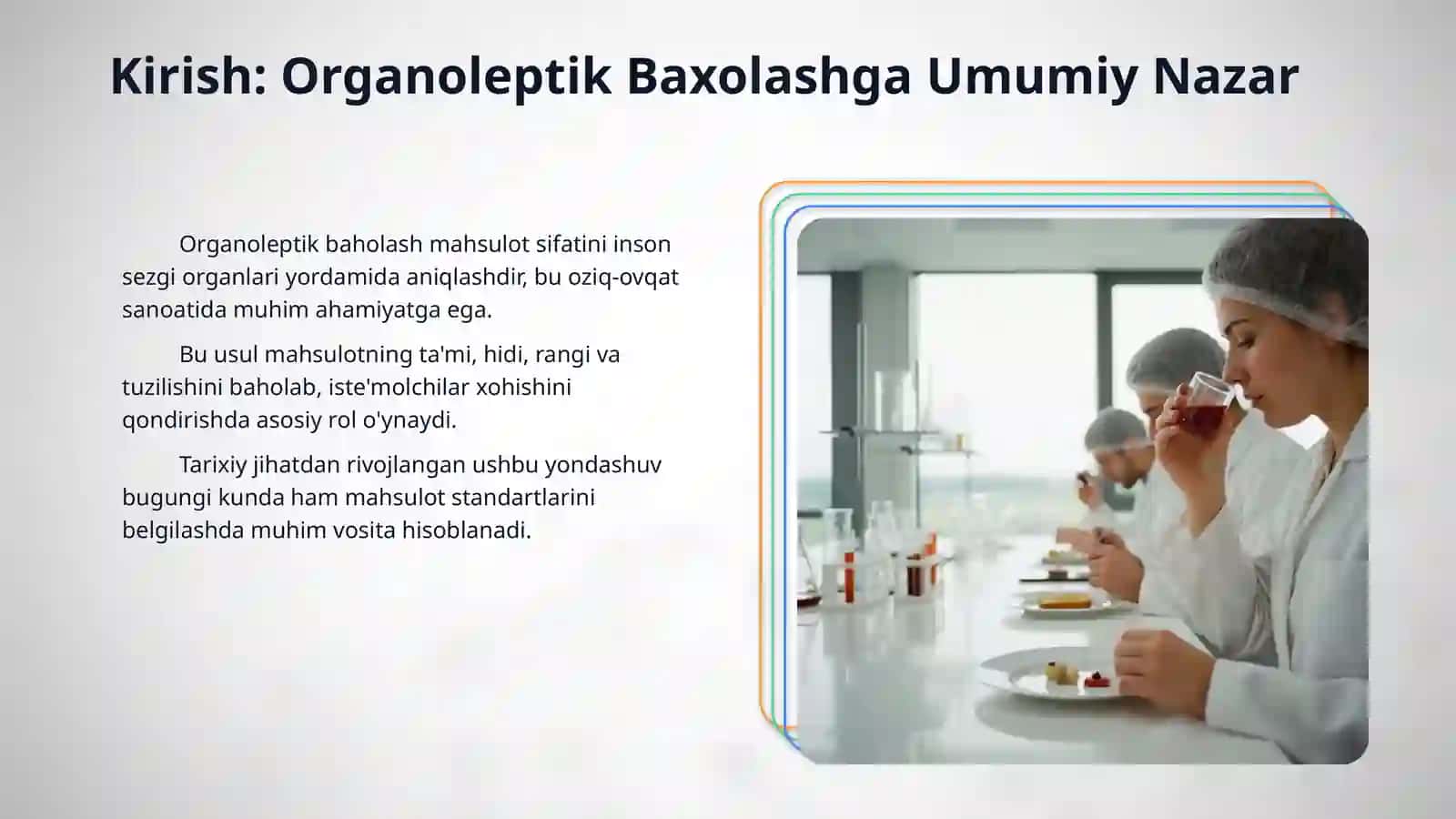 Organoleptik baxolash: usullari va amaliy qo’llanishi 3