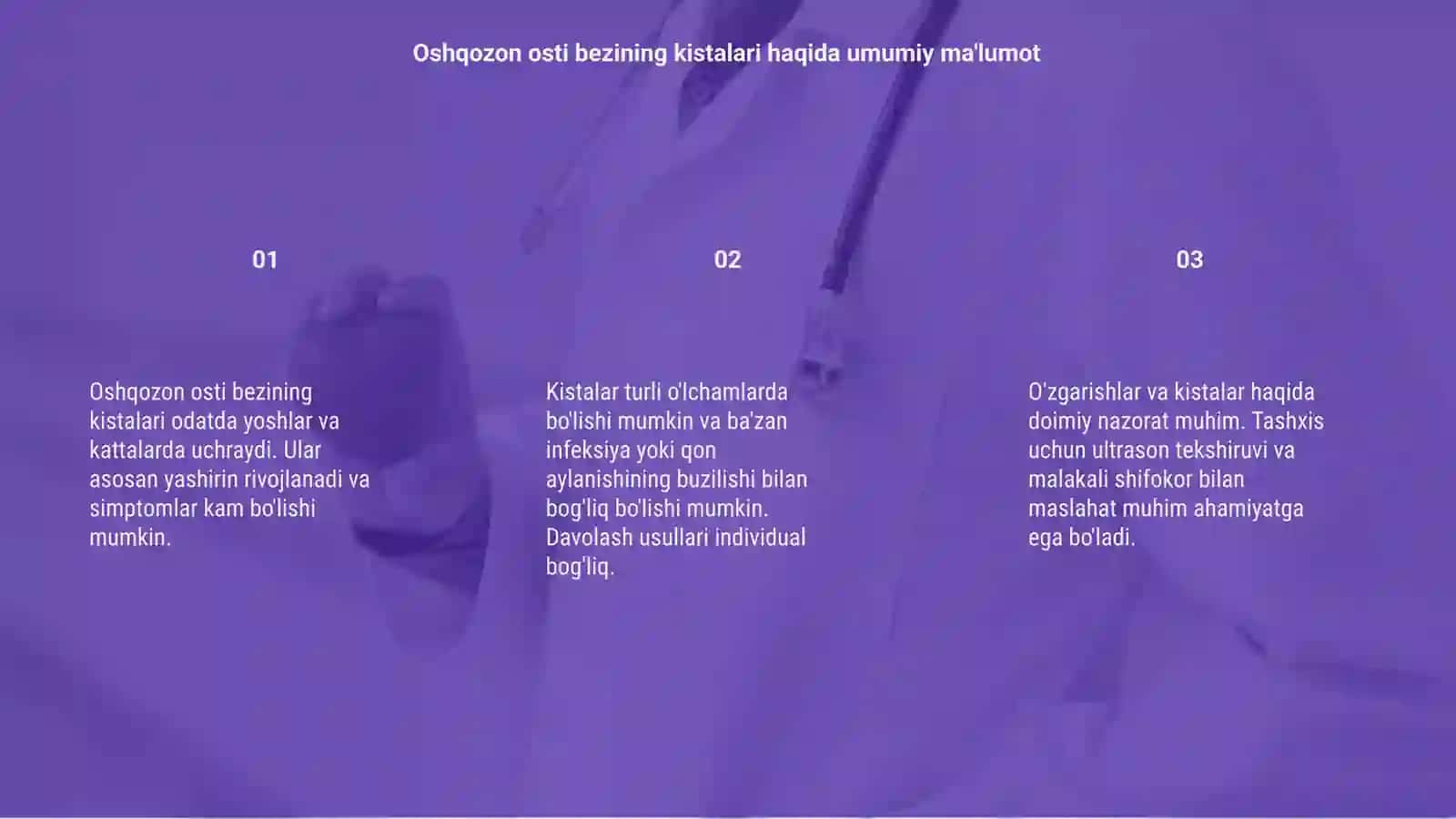 Oshqozon osti bezining kistalari va oʻsha sohasidagi o‘zgarishlar 3