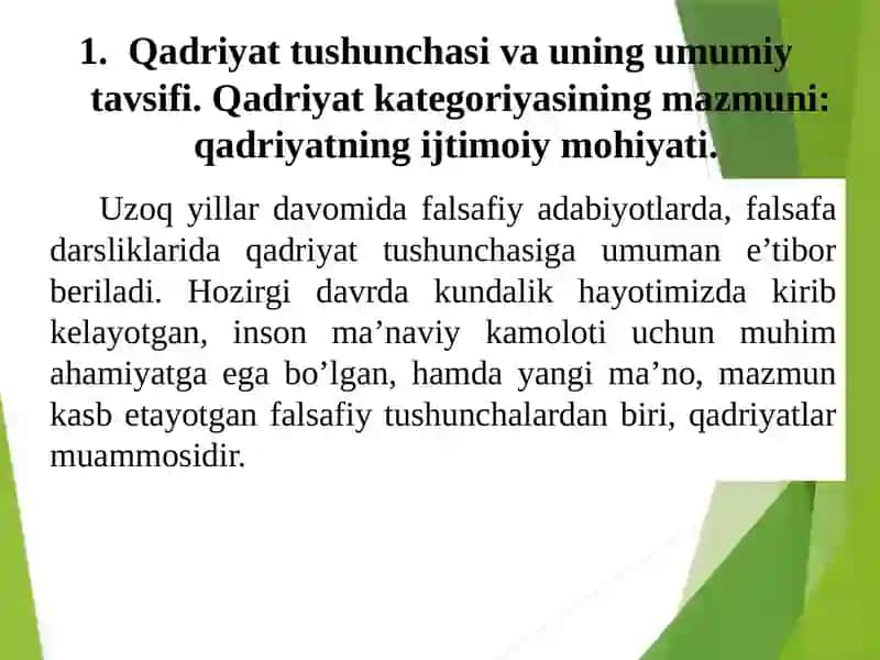 Qadriyatlarfalsafasi(akseologiya) 3