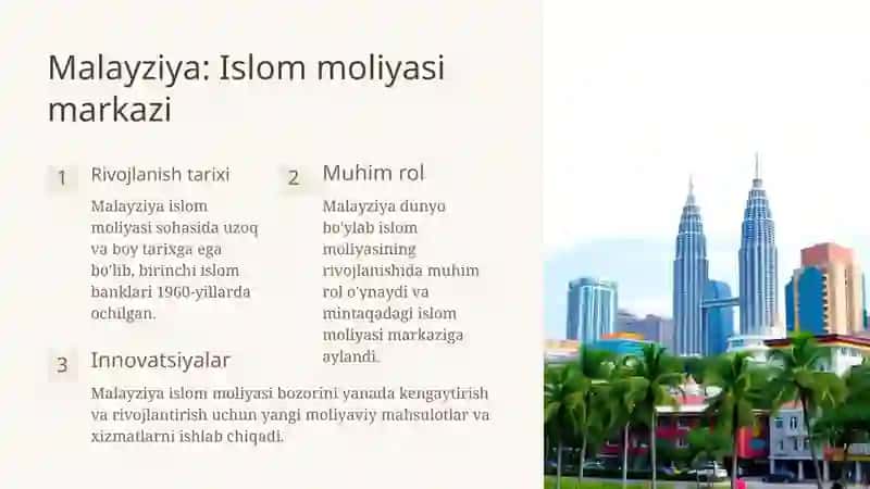 Islom moliyasi: Global rivojlanish 3
