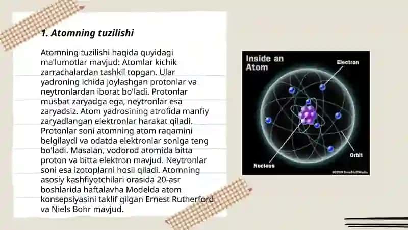 Atom-molekulyar ta'limoti 3