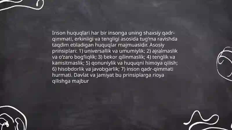 Inson huquqlari 3