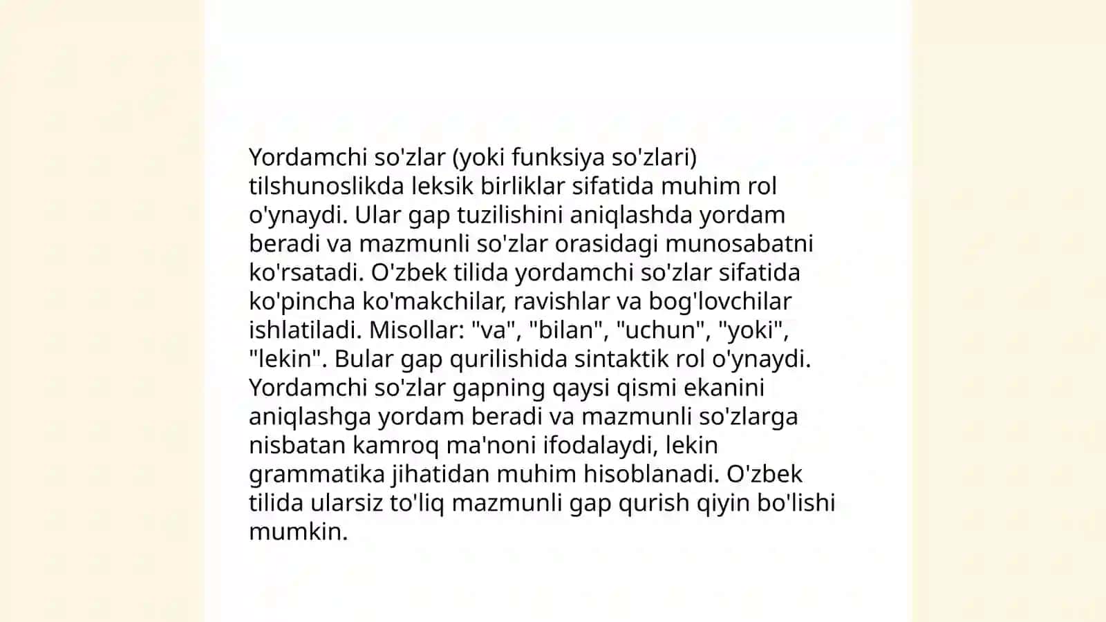 Yordamchi soʻzlar va ularning turlari 3