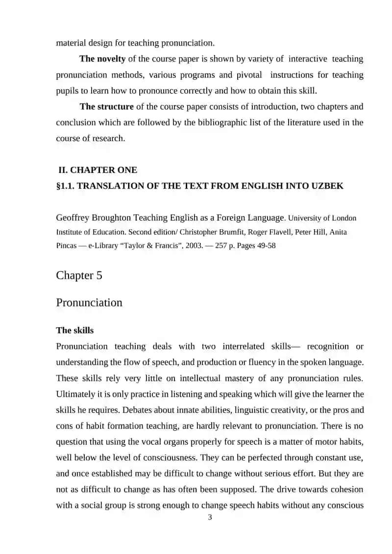 Teaching Pronunciation to ESL students 3