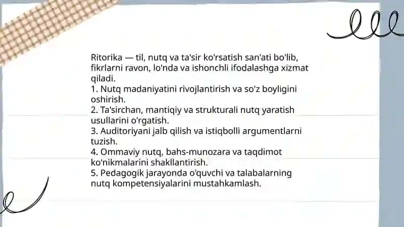 Ritorika va pedagogik ritorika haqida tushuncha 3