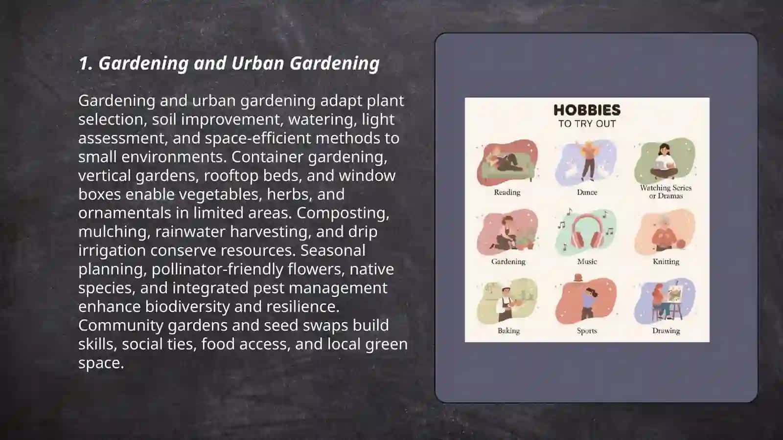 Gardening and Urban Gardening 3