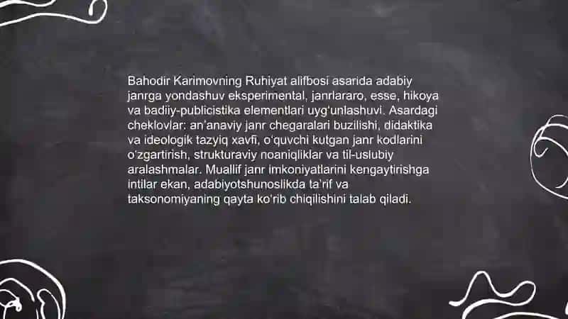 Ruhiyat alifbosi 3