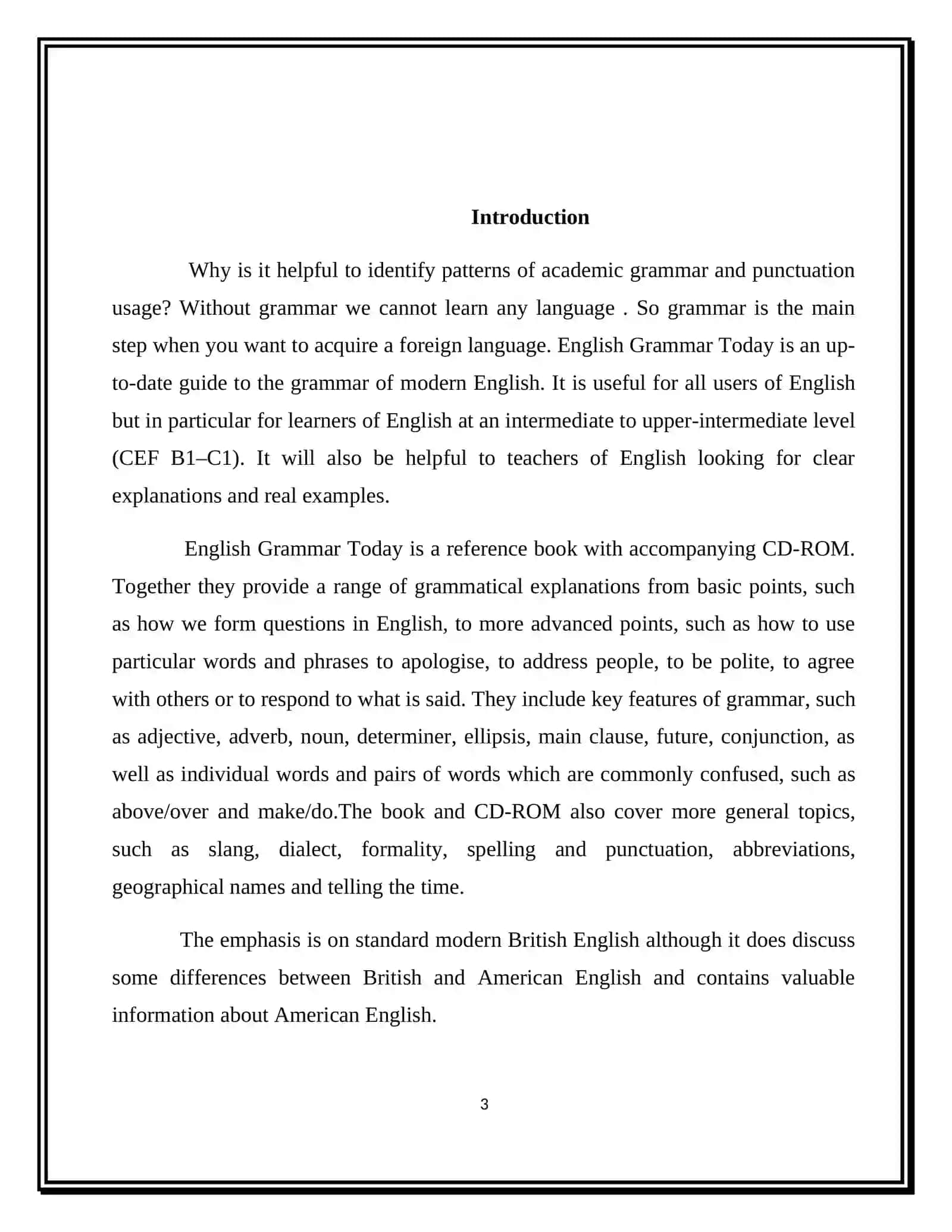 METHODS AND WAYS OF TEACHING GRAMMAR TO THE SECOND LANGUAGE LEARNERS AT ENGLISH LESSONS 3