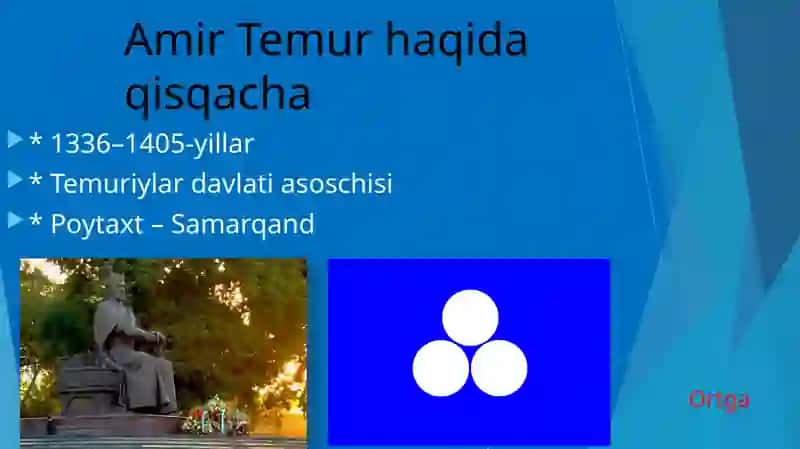 Amir Temurning tashqiyosati va Yevropa davlatlari bilan aloqalari 3
