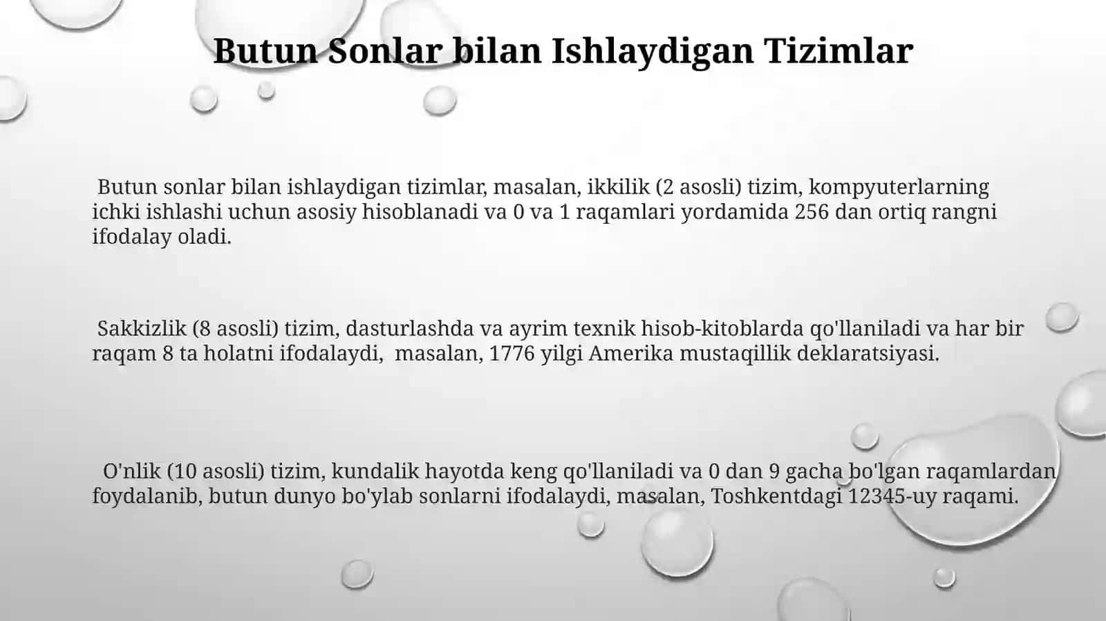 Raqamli Tizimlar 3