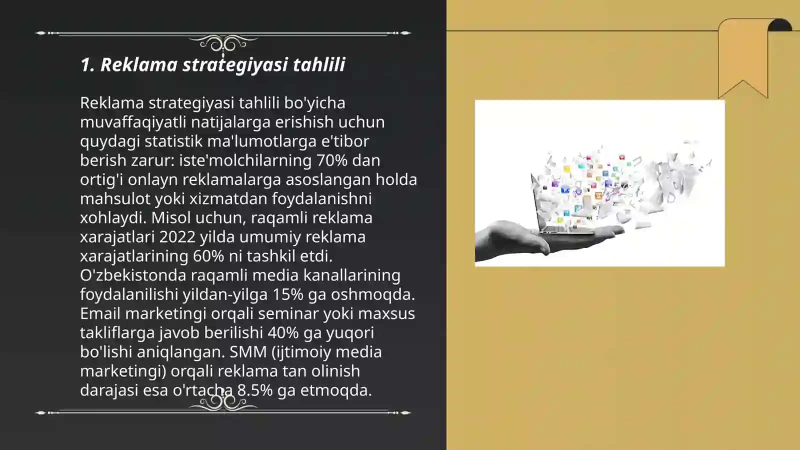 Marketing tizimida reklama siyosati 3