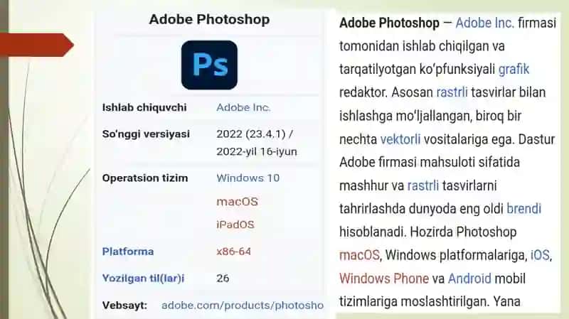 Adobe Photoshopda rang, qatlam filtrlar va animatsiyalar 3