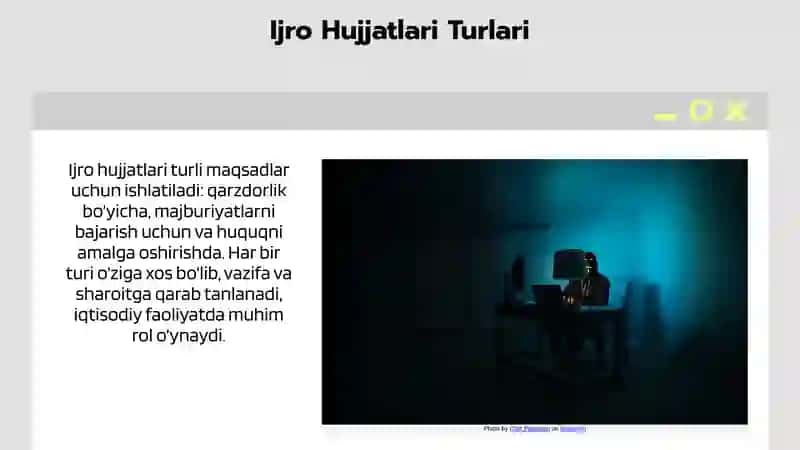 Ijro hujjatlari 3