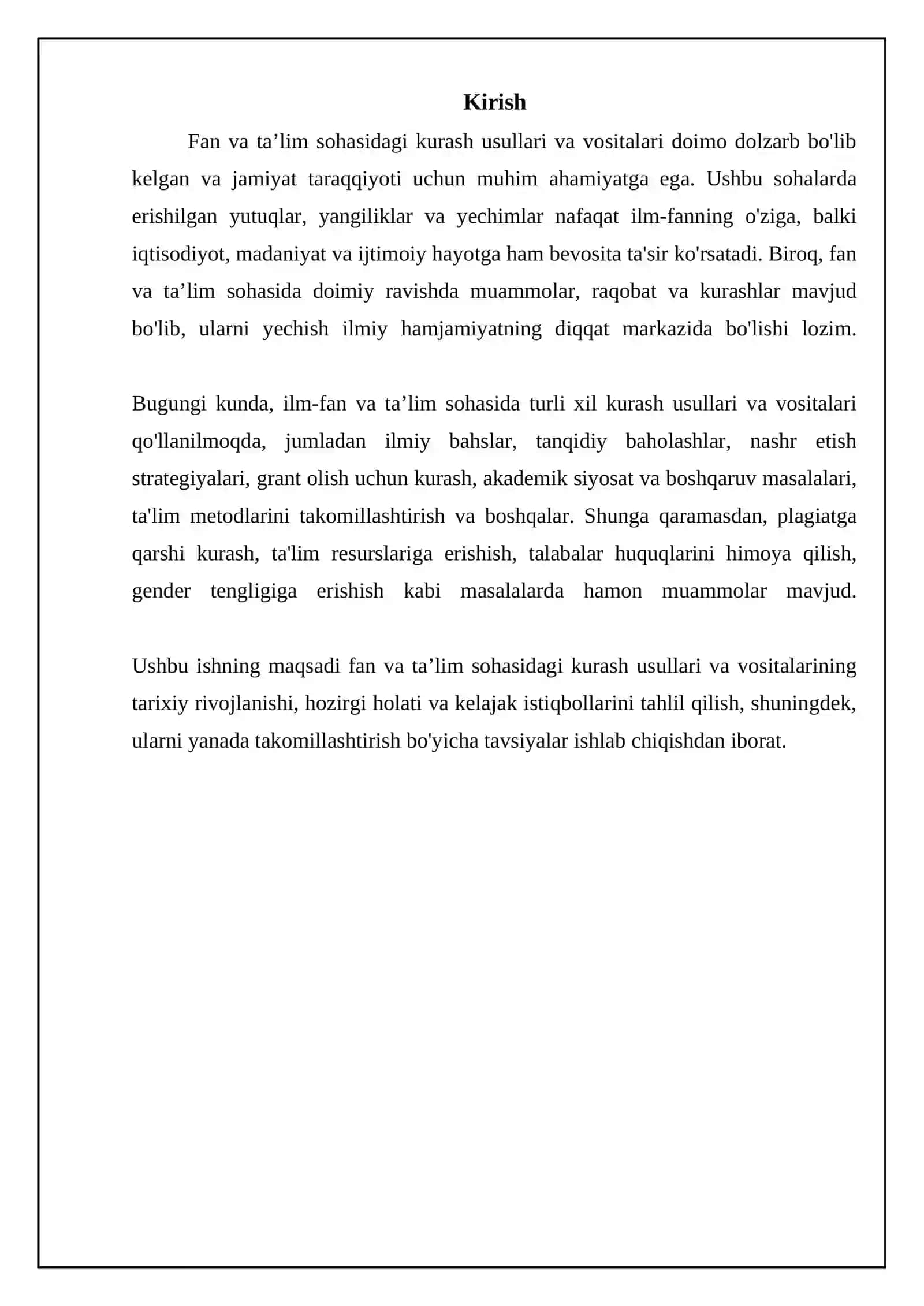 Fan va ta'lim sohasida kurash usullari va vositalari 3