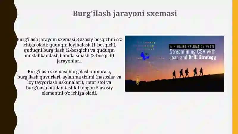 Burg'ilash Jarayoni Sxemasi va Mohiyati 3