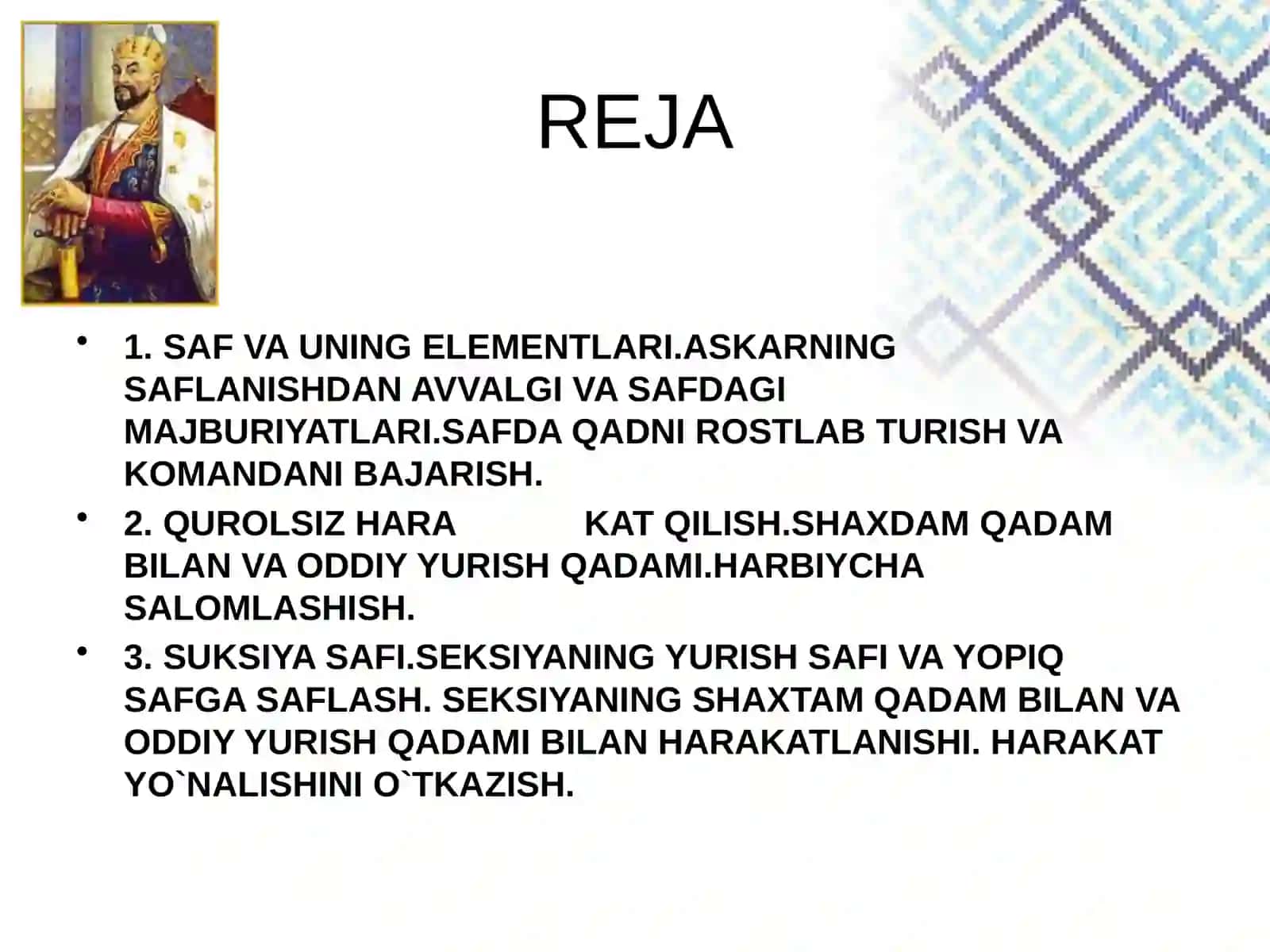 Saf va saflanish 3