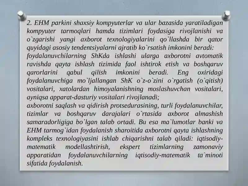 Avtomatlashtirilgan axborot tizimi 3