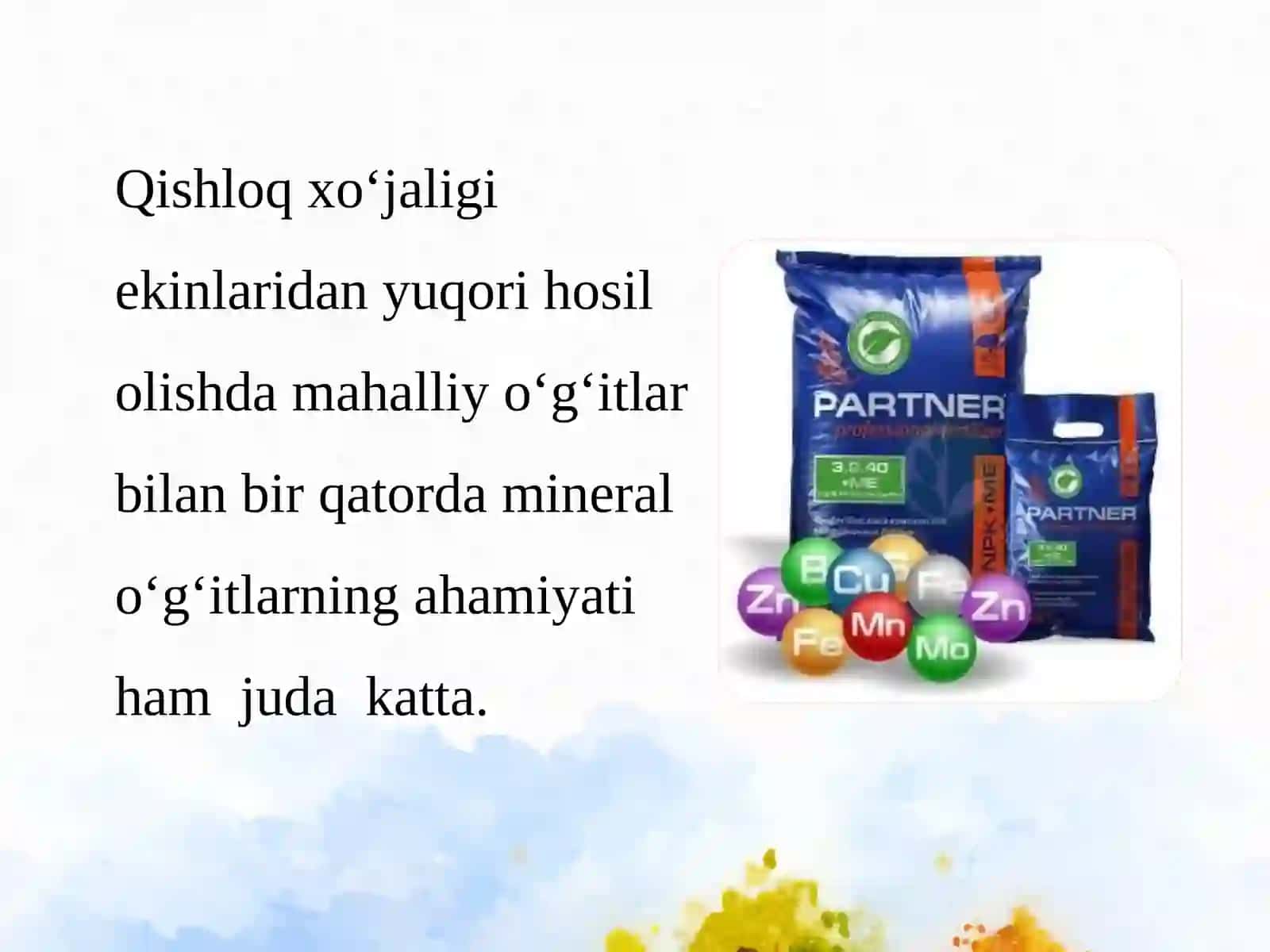 Mineral o‘g‘itlar 3