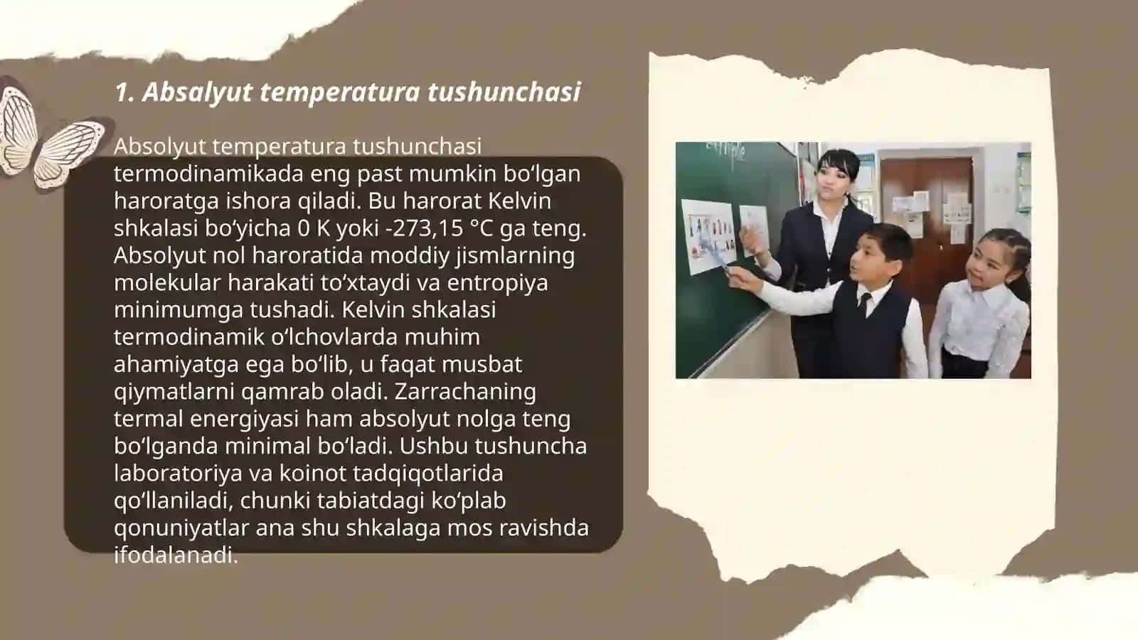 Absalyut temperatura tushunchasi 3