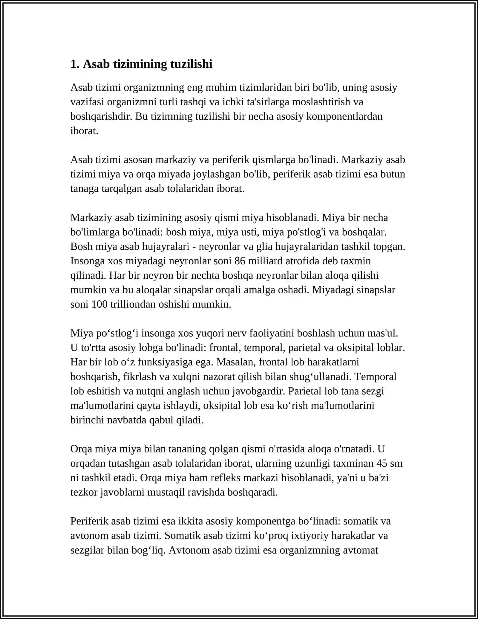 BOLALARNING ASAB TIZIMI 3