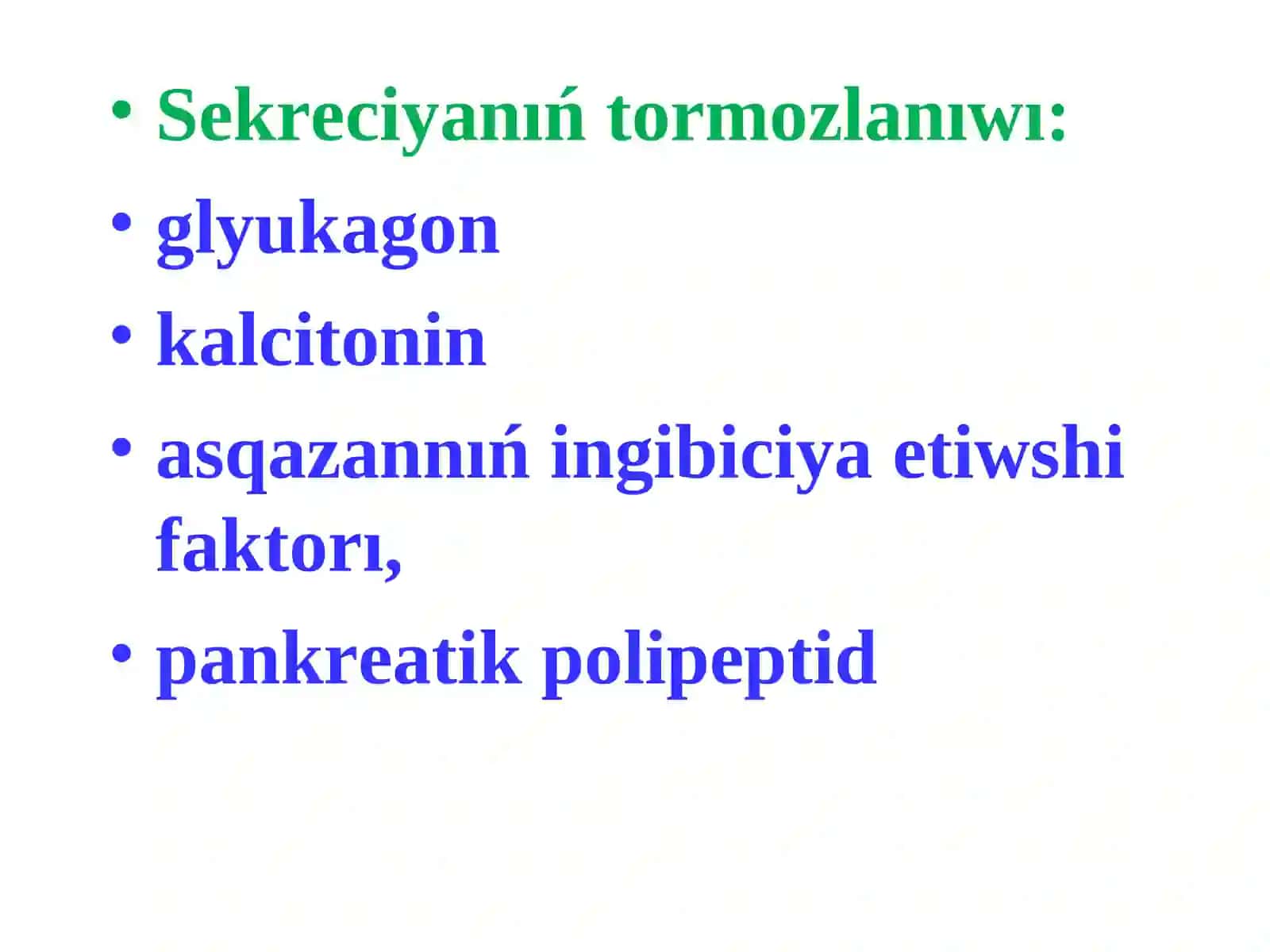 Gastrointestinal gormanlar 3