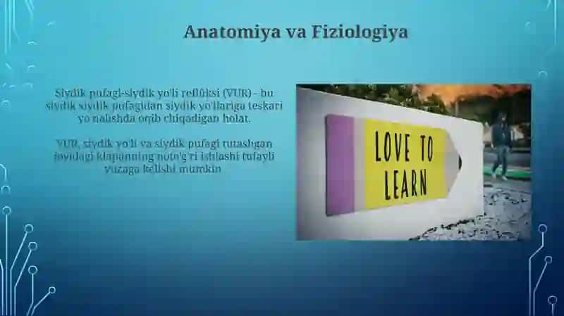 Siydik pufagi-siydik yo'li reflüksi 3