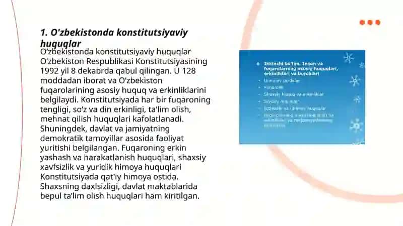 O'zbekistonda konstitutsiyaviy huquqlar 3