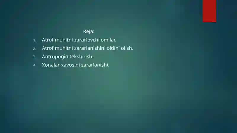 Atrof-muhit gigiyenasi 3
