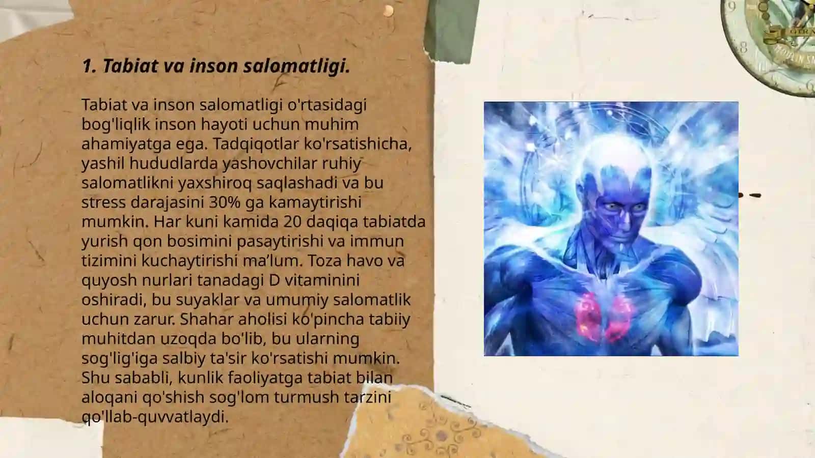Inson rivojlanishida tabiatning roli 3