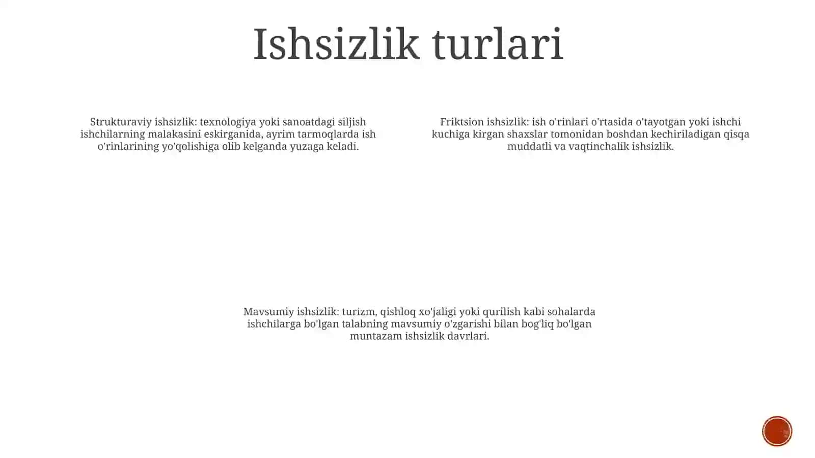 Ishsizlik 3