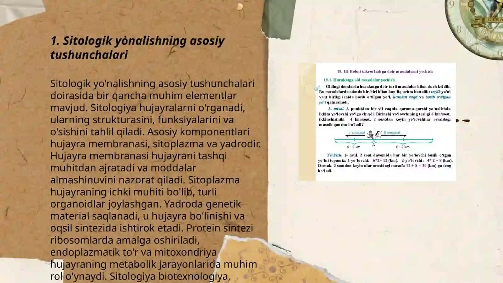 Sitologik yònalishdagi masalalarning mohiyati 3