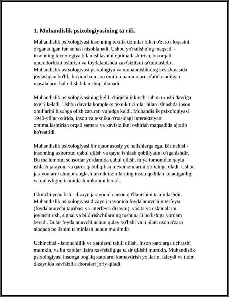 MUHANDISLIK PSIXOLOGIYASI 3