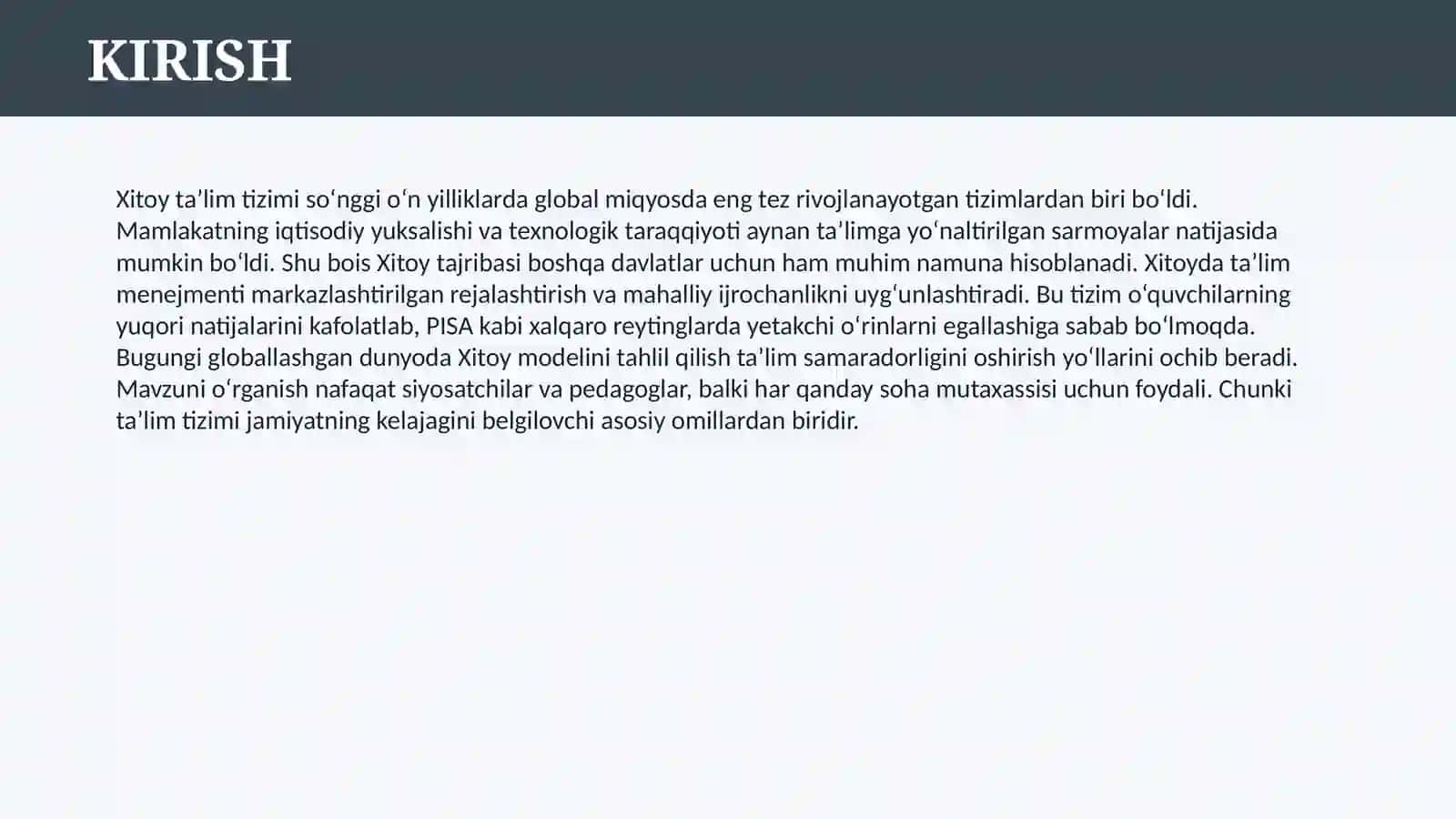 XITOYDA TA’LIM TIZIMI VA MENEJMENTI 3