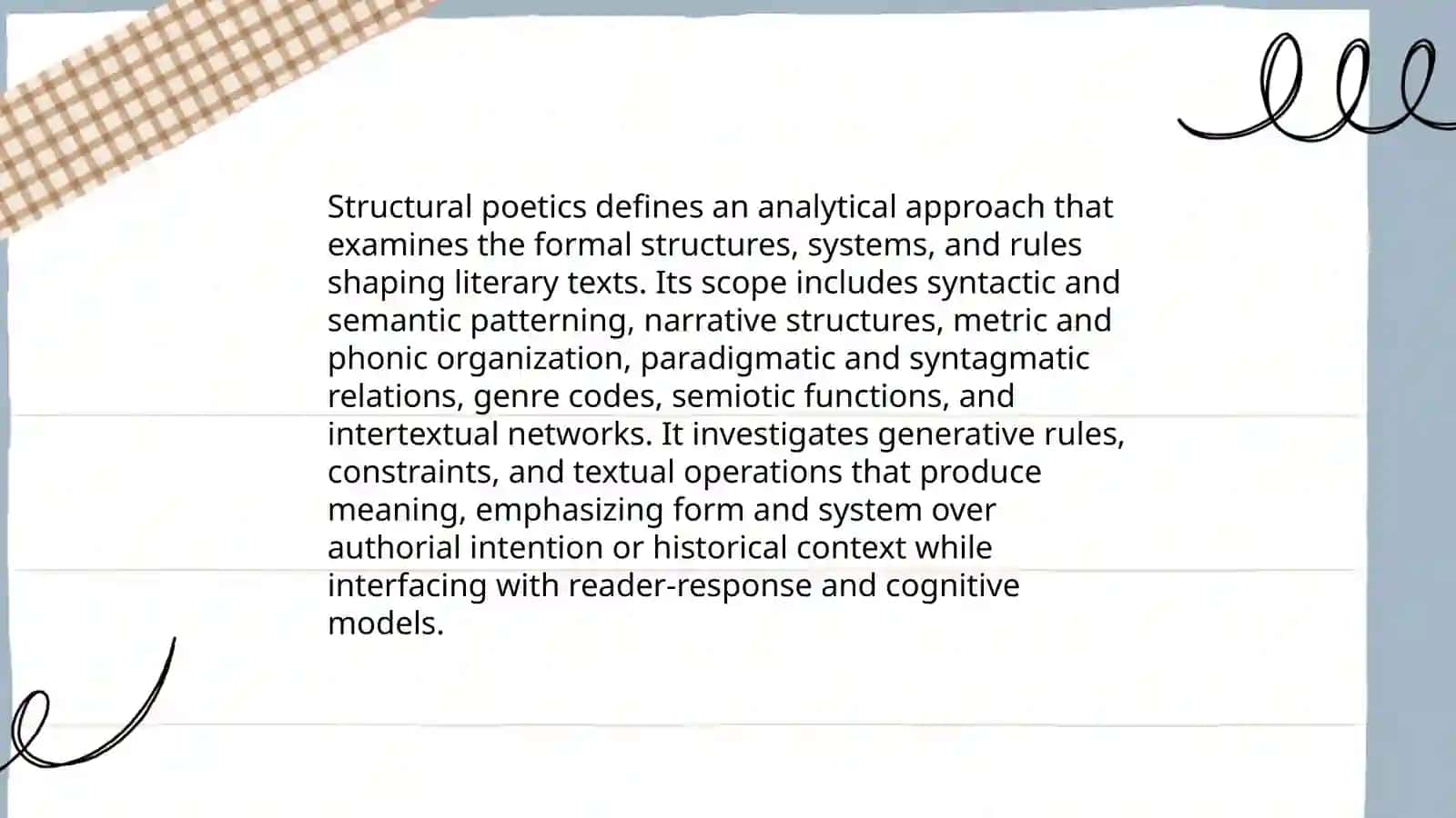 Structural poetics. The problem of the text 3
